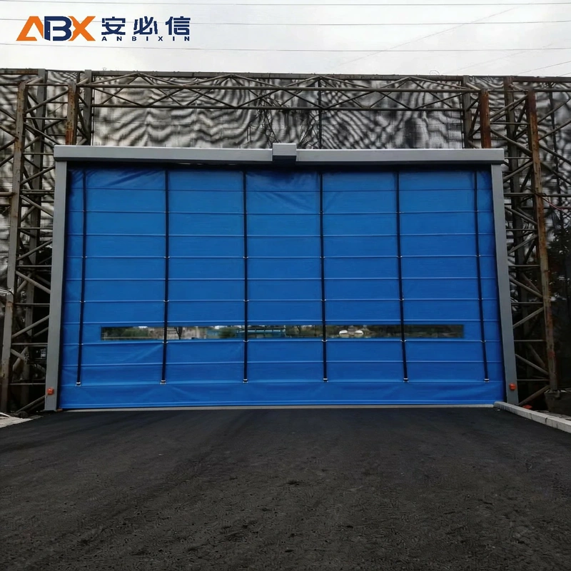 保定软帘堆积门